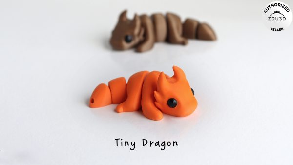 Tiny Zou Baby Dragon Keychain