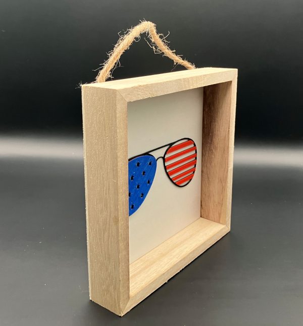 4th of July Decorative Shadow Box - Image 4