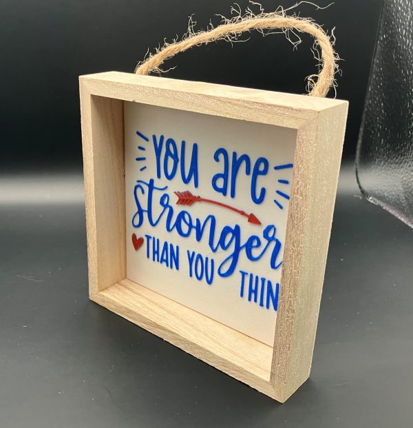 You are Stronger than you think Shadow Box for Mental Health - Image 4