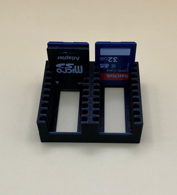 SD Card Tray Holder for Camera Cards and similar (Single and Dual Row) - Image 5