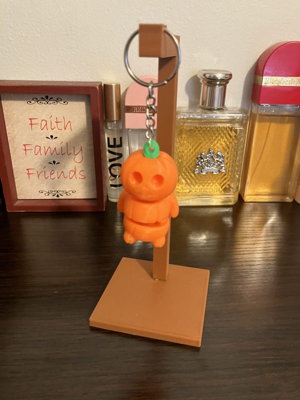 Pumpkin Fidget Keychain - Image 4