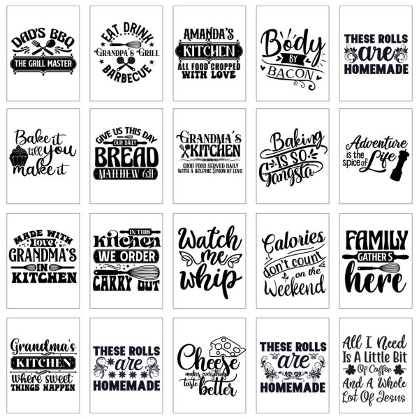 The Ultimate Kitchen SVG Bundle, Cooking Quote svg png, Mega Kitchen Bundle, BBQ Svg, Baking Svg, Potholder Svg - Image 6