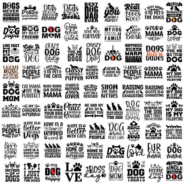 2000+ Dog SVG Mega Bundle, Dog SVG Bundle, Dogs Sunset Silhouette, Dogs Sunsent, Dog Lover Svg, Dog Saying SVG, Dog Mama, A-Z Dogs - Image 6