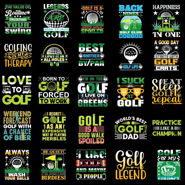 Golf SVG Bundle, Golf Quotes Svg Bundle, Golf Mom Svg, Golfing Svg Bundle, Golfer SVG, Golf Cricut Svg, Golf Player Svg SVG Instant Download - Image 3