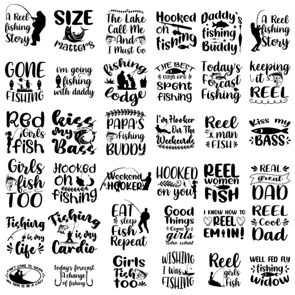 The Ultimate Fishing SVG Bundle, Fishing Quote svg, FISHING Svg Cut Files for Cricut, Bass Svg, Hook Svg, Fishing Bundle Png - Image 5