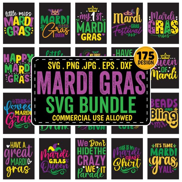 Mardi Gras SVG Bundle, mardi gras quotes png dxf eps, Mardi Gras Carnival svg, Mardi Gras Clipart, Mardi Gras SVG, Mardi Gras Festival svg