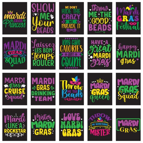 Mardi Gras SVG Bundle, mardi gras quotes png dxf eps, Mardi Gras Carnival svg, Mardi Gras Clipart, Mardi Gras SVG, Mardi Gras Festival svg - Image 4