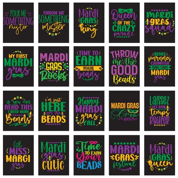 Mardi Gras SVG Bundle, mardi gras quotes png dxf eps, Mardi Gras Carnival svg, Mardi Gras Clipart, Mardi Gras SVG, Mardi Gras Festival svg - Image 5