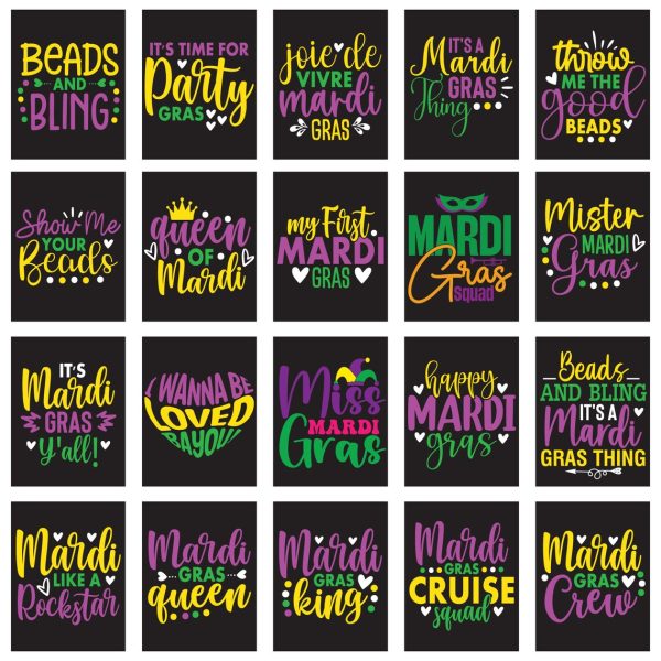 Mardi Gras SVG Bundle, mardi gras quotes png dxf eps, Mardi Gras Carnival svg, Mardi Gras Clipart, Mardi Gras SVG, Mardi Gras Festival svg - Image 6