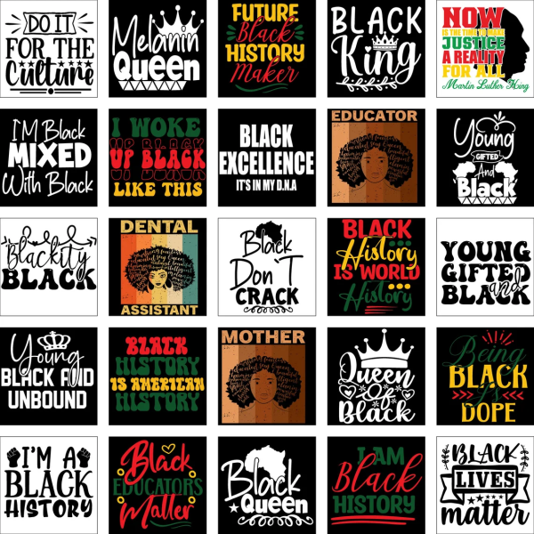 Black History Month Svg Bundle, African American Kwanzaa, I'm Black History, Black History Month Shirt Design, Black History Svg for Shirts - Image 3