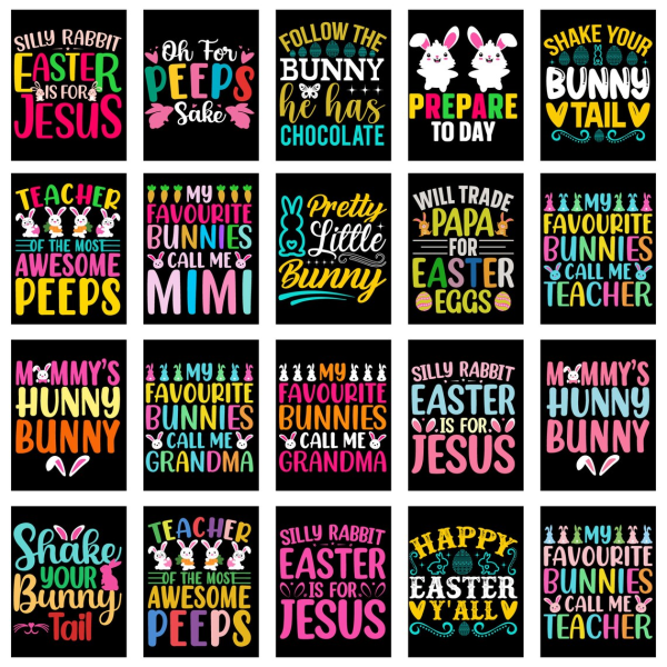 Funny Easter Day SVG Bundle Bunny Svg Kids Funny Boy Easter Day Christian Egg Hunter Svg Png Designs For Cricut Sillhoutte - Image 5