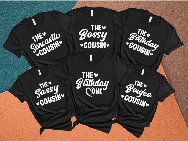 Cousins Shirts SVG Bundle, Cousins Matching Shirts SVG, Cousins SVG Bundle, Cousin Crew Svg, Cousin Svg, Girls Party, Birthday Party Svg - Image 3